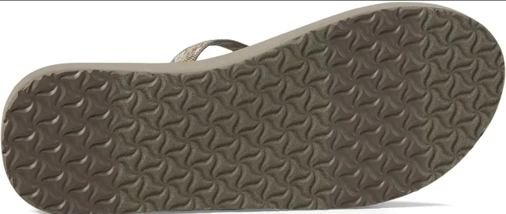 Teva Women's Olowahu Kaleidoscope Neutral Sandals Size 10 - Picture 5 of 10